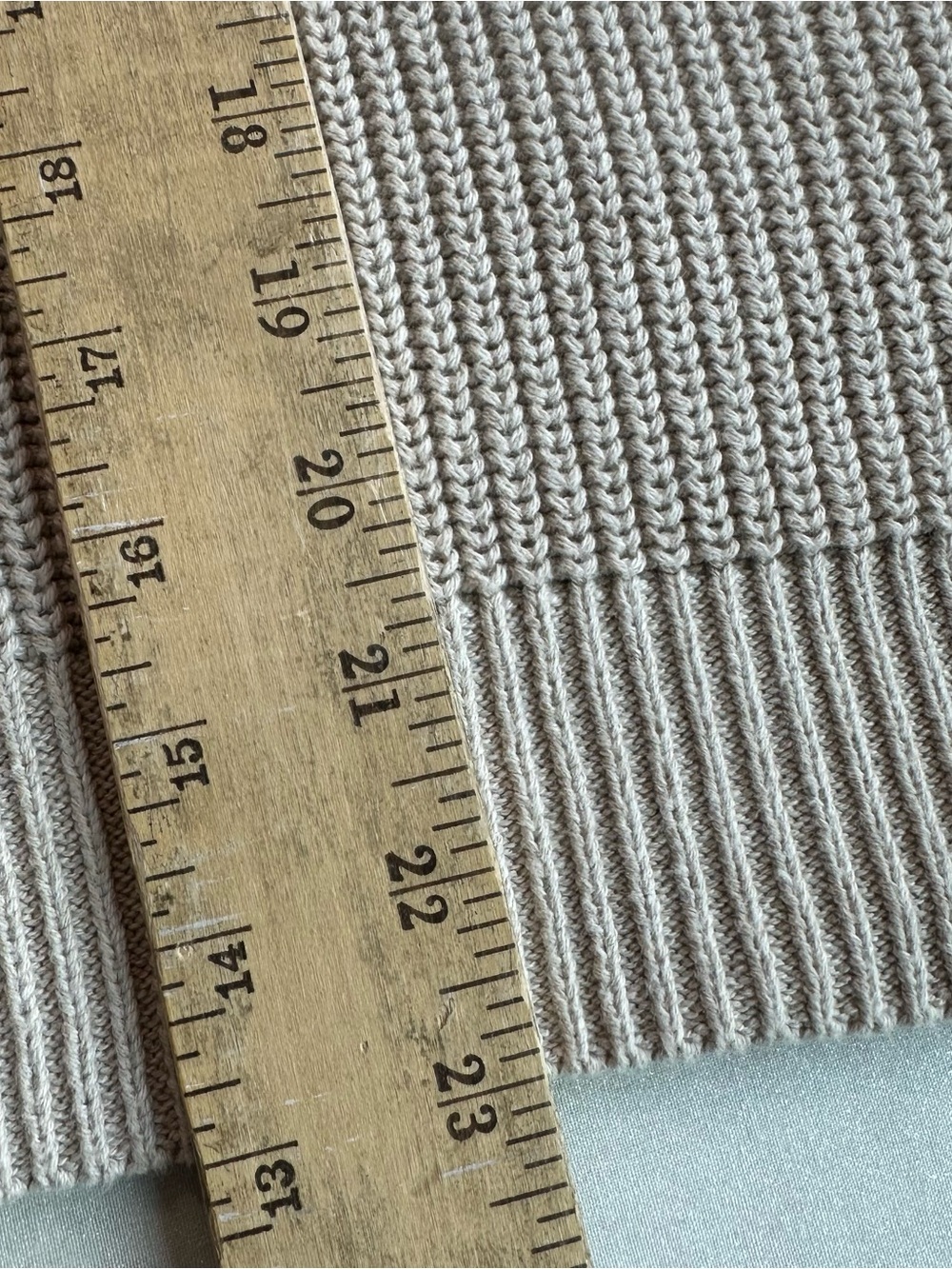 PACT Women’s Luxe Knit Henley Sweater Size S 100% Organic Cotton Beige - Picture 12 of 14